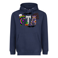 Navy pta Heavyweight Hoodie - CowhideDigitalArt