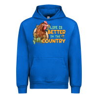 Cobalt life is better in the country Urban Hoodie - MaliasSmallBusiness