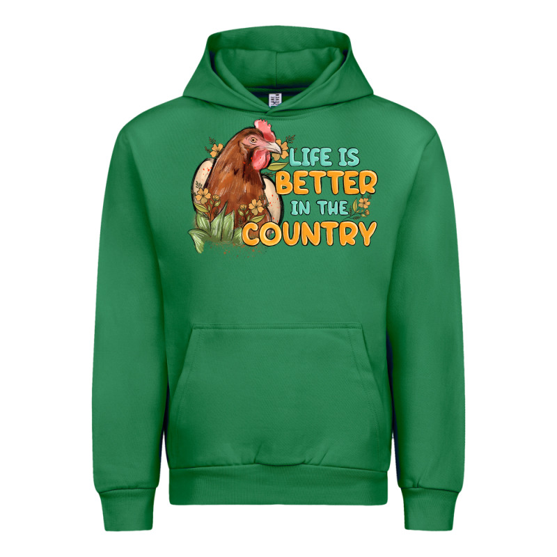 Life Is Better In The Country Urban Hoodie by MaliasSmallBusiness | Teevron