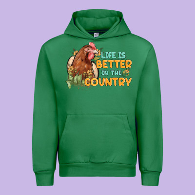Life Is Better In The Country Urban Hoodie Designed By Maliassmallbusiness