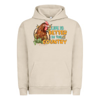 Pigment French Oak life is better in the country Urban Hoodie - MaliasSmallBusiness