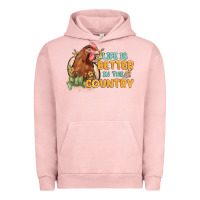 Pigment Salmon life is better in the country Urban Hoodie - MaliasSmallBusiness