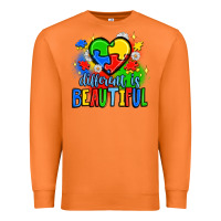 Carrot different is beautiful Premium Sweatshirt - JahusDesignShop