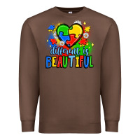 Chestnut different is beautiful Premium Sweatshirt - JahusDesignShop