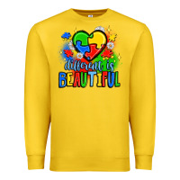 Lemon different is beautiful Premium Sweatshirt - JahusDesignShop