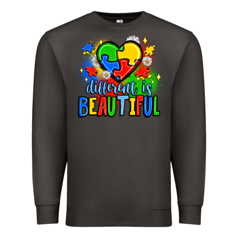 Different Is Beautiful Premium Sweatshirt by JahusDesignShop | Teevron