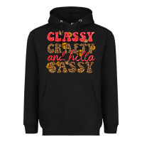Black classy crafty and hella sassy Heavyweight Hoodie - HRA Design Shop