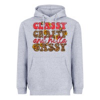 Heather Grey classy crafty and hella sassy Heavyweight Hoodie - HRA Design Shop