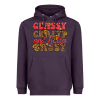 Plum classy crafty and hella sassy Heavyweight Hoodie - HRA Design Shop