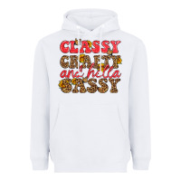 White classy crafty and hella sassy Heavyweight Hoodie - HRA Design Shop