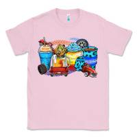 Bubblegum Pink truck coffee cups Classic Tee - Zillion Design Studio