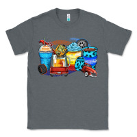 Charcoal Heather truck coffee cups Classic Tee - Zillion Design Studio