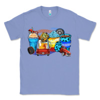 Colony Blue truck coffee cups Classic Tee - Zillion Design Studio