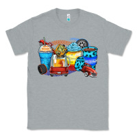 Heather Grey truck coffee cups Classic Tee - Zillion Design Studio