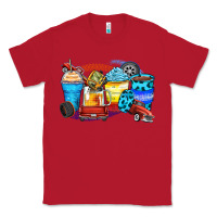 Red truck coffee cups Classic Tee - Zillion Design Studio