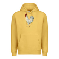 Antique Gold Leghorn Rooster Premium Hoodie - LillyAllenDesigns
