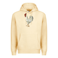 Pina Colada Leghorn Rooster Premium Hoodie - LillyAllenDesigns