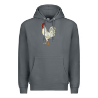Rock Leghorn Rooster Premium Hoodie - LillyAllenDesigns