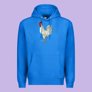 Leghorn Rooster Premium Hoodie Designed By Lillyallendesigns