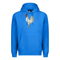 True Royal Leghorn Rooster Premium Hoodie - LillyAllenDesigns