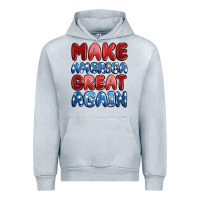 Heather Grey make america great again Urban Hoodie - MaliasSmallBusiness