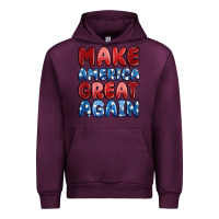 Mauve Wine make america great again Urban Hoodie - MaliasSmallBusiness