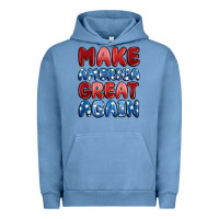 Pigment Pebble Blue make america great again Urban Hoodie - MaliasSmallBusiness