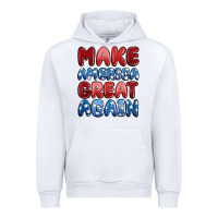White make america great again Urban Hoodie - MaliasSmallBusiness