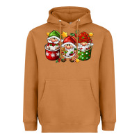 Meerkat coffee cup santa gnomies Heavyweight Hoodie - FaDigitalArtStudio