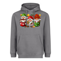 Storm coffee cup santa gnomies Heavyweight Hoodie - FaDigitalArtStudio