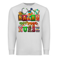 Dove Grey nacho average nurse Premium Sweatshirt - AdoDesignShop