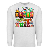 Oatmeal Heather nacho average nurse Premium Sweatshirt - AdoDesignShop