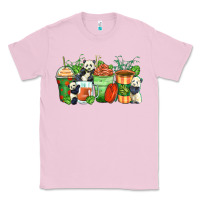 Bubblegum Pink panda coffee cups Classic Tee - Zillion Design Studio