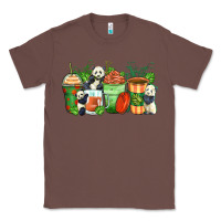 Chestnut panda coffee cups Classic Tee - Zillion Design Studio