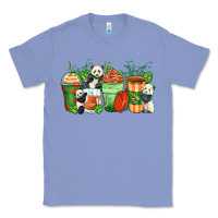 Colony Blue panda coffee cups Classic Tee - Zillion Design Studio