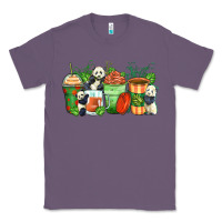 Lavender panda coffee cups Classic Tee - Zillion Design Studio