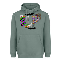 Sage slp Heavyweight Hoodie - CowhideDigitalArt