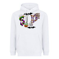 White slp Heavyweight Hoodie - CowhideDigitalArt