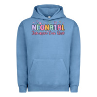 Pigment Pebble Blue nicu nurse neonatal intensive care unit Urban Hoodie - MaliasSmallBusiness