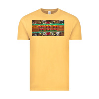 Vintage Mustard western wild and floral leopard  cowhide licanse plate Vintage Tee - Artiststas