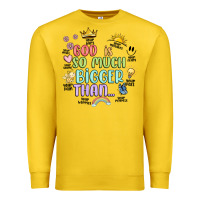 Lemon god is bigger Premium Sweatshirt - JahusDesignShop