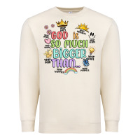 Sandshell god is bigger Premium Sweatshirt - JahusDesignShop