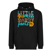 Black little miss sassy pants Heavyweight Hoodie - HRA Design Shop