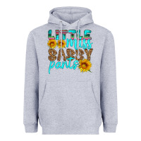 Heather Grey little miss sassy pants Heavyweight Hoodie - HRA Design Shop