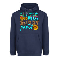 Navy little miss sassy pants Heavyweight Hoodie - HRA Design Shop
