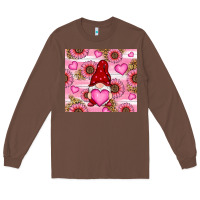 Chestnut valentines day gnomes Long Sleeve Tee - RanaPortraitStore