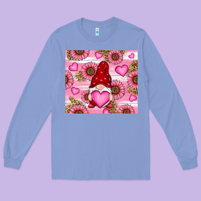 Long Sleeve Tee valentines day gnomes