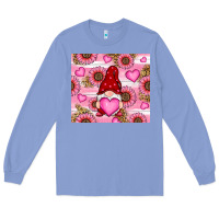 Colony Blue valentines day gnomes Long Sleeve Tee - RanaPortraitStore
