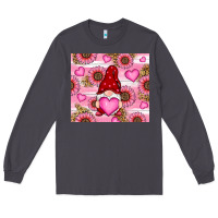 Smoke valentines day gnomes Long Sleeve Tee - RanaPortraitStore