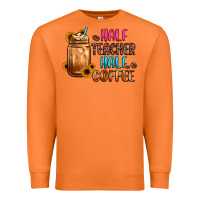 Carrot half teacher half coffee Premium Sweatshirt - JahusDesignShop